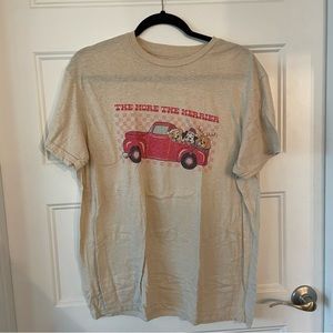 NWOT Christmas Dogs T-Shirt